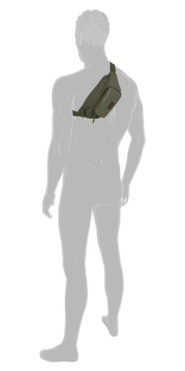 CAMEL ACTIVE CITY belt bag khaki